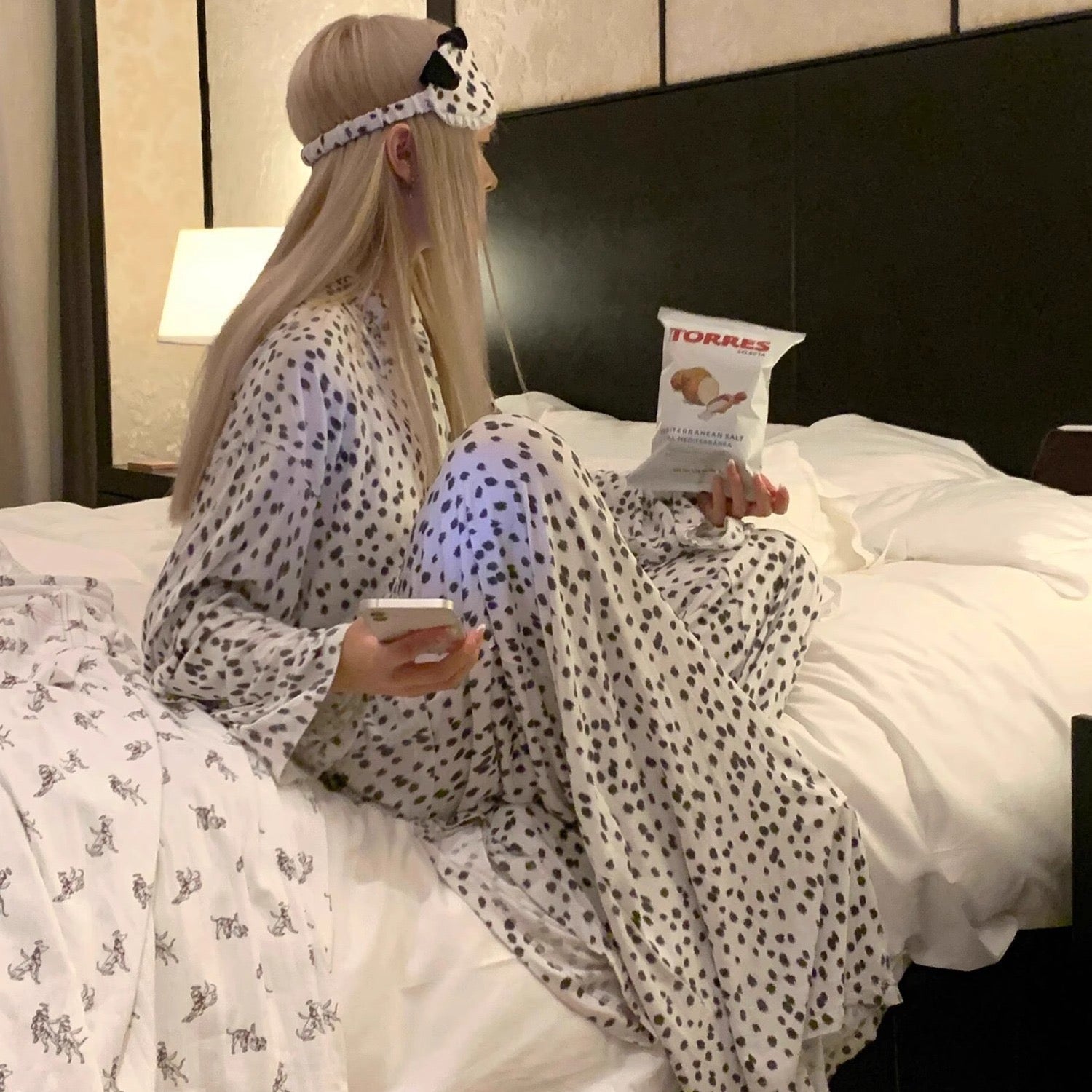 Leopard Print Pyjama Set