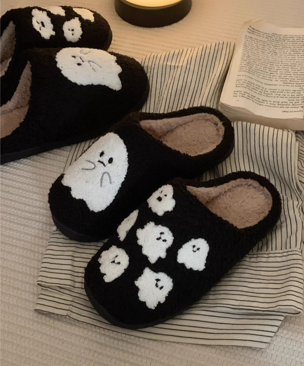 Little Ghost Cotton Slippers