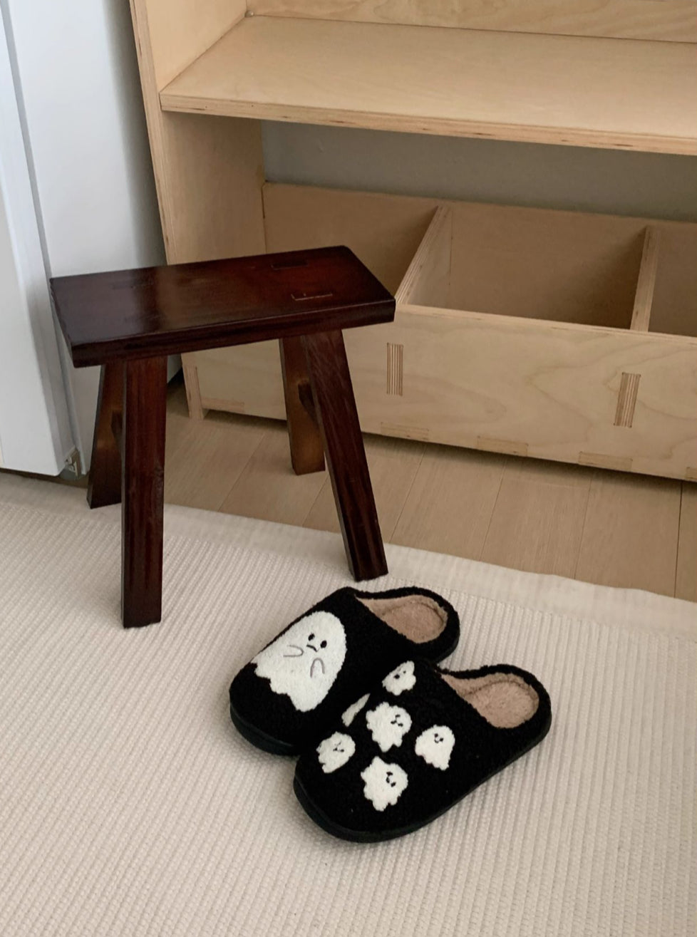 Little Ghost Cotton Slippers