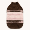 Siesta Dog Sweater in Brown, front view