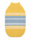 Siesta Dog Sweater in Yellow, front view